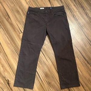 Brown Casual Pants